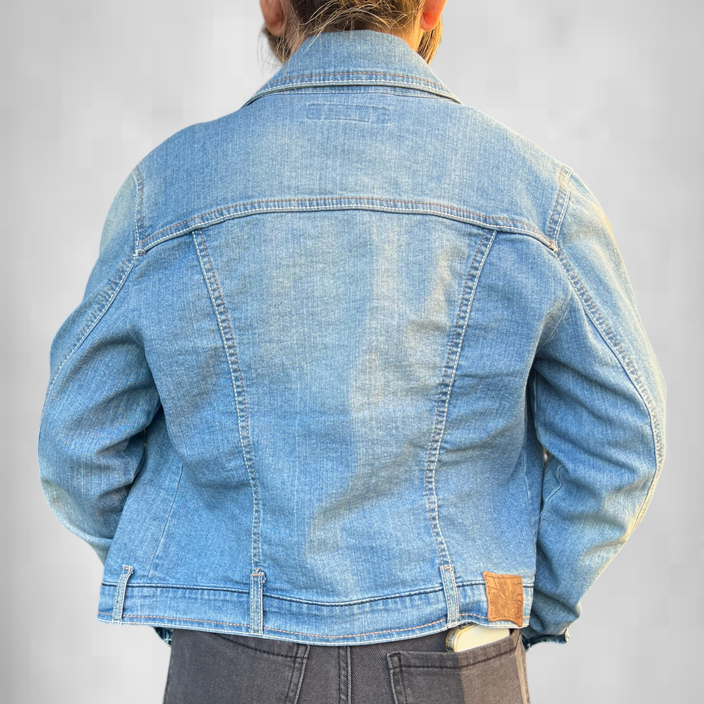 Vintage Paris Blues Jean Jacket