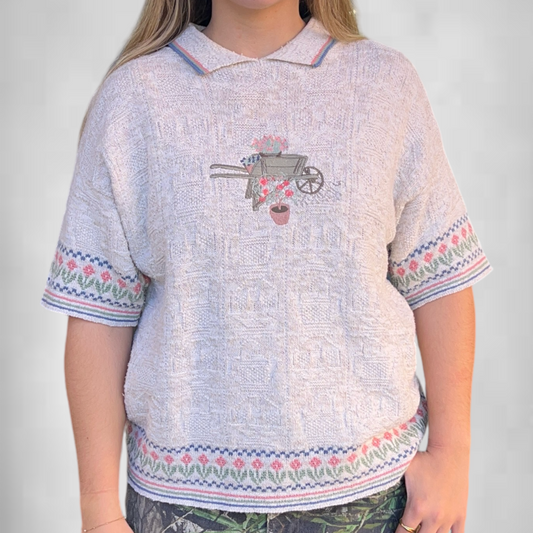 Vintage Knit Grandma Tee