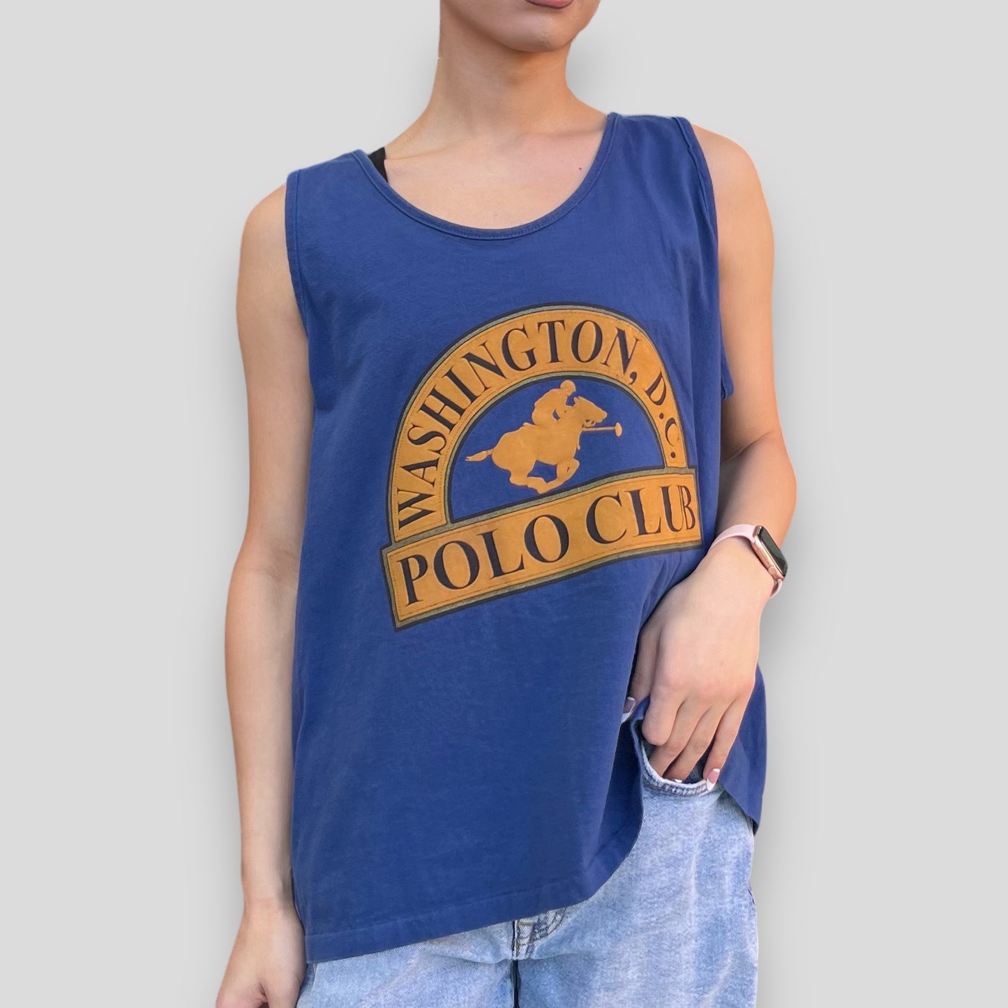 Vintage Washington DC Polo Club Tank Top