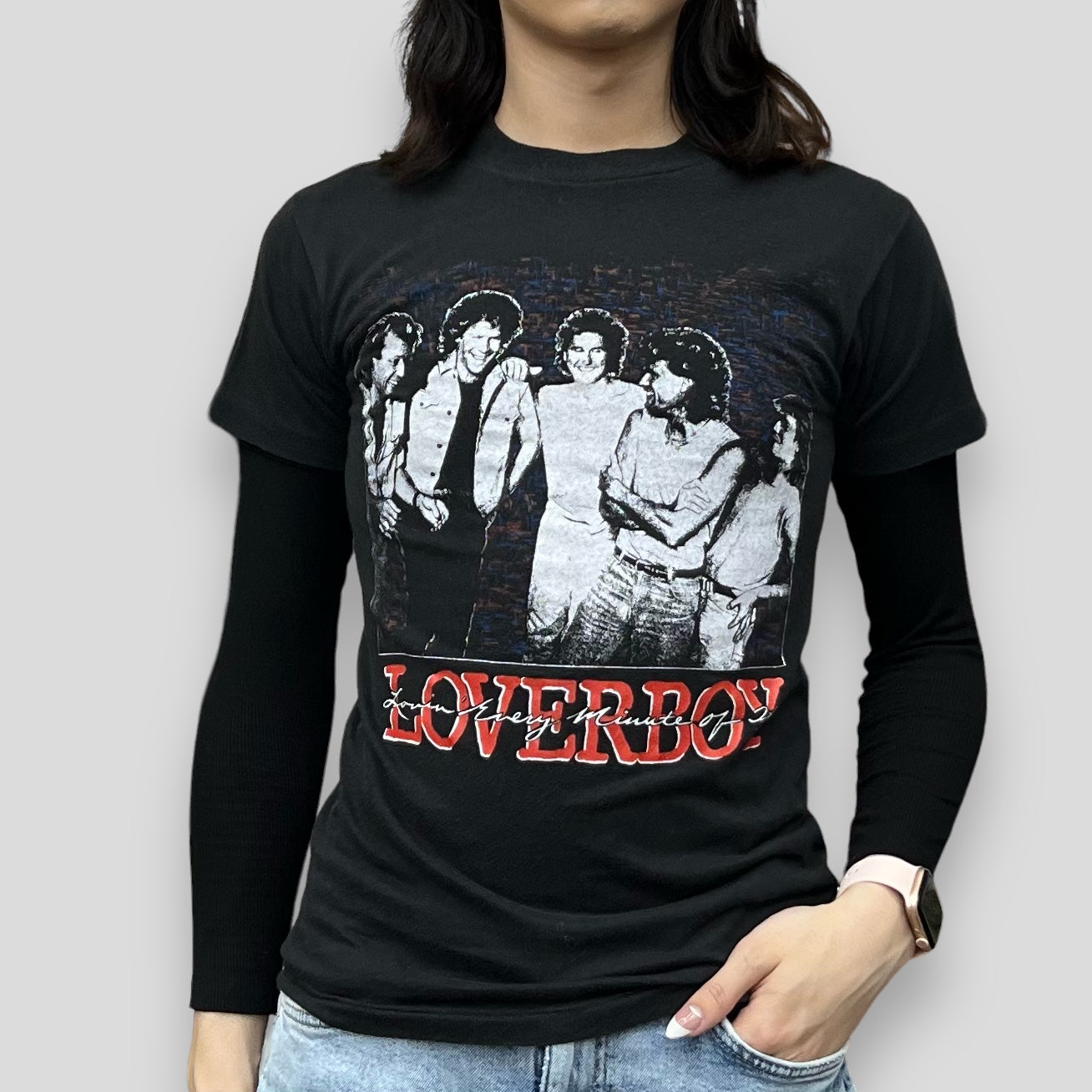 Vintage 1986 Loverboy Lovin’ Every Minute of It Tour Tee