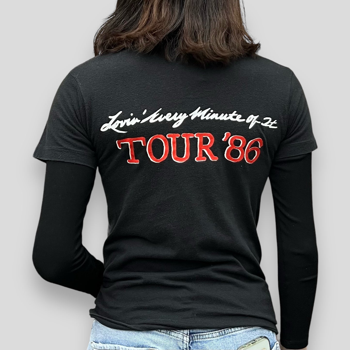 Vintage 1986 Loverboy Lovin’ Every Minute of It Tour Tee