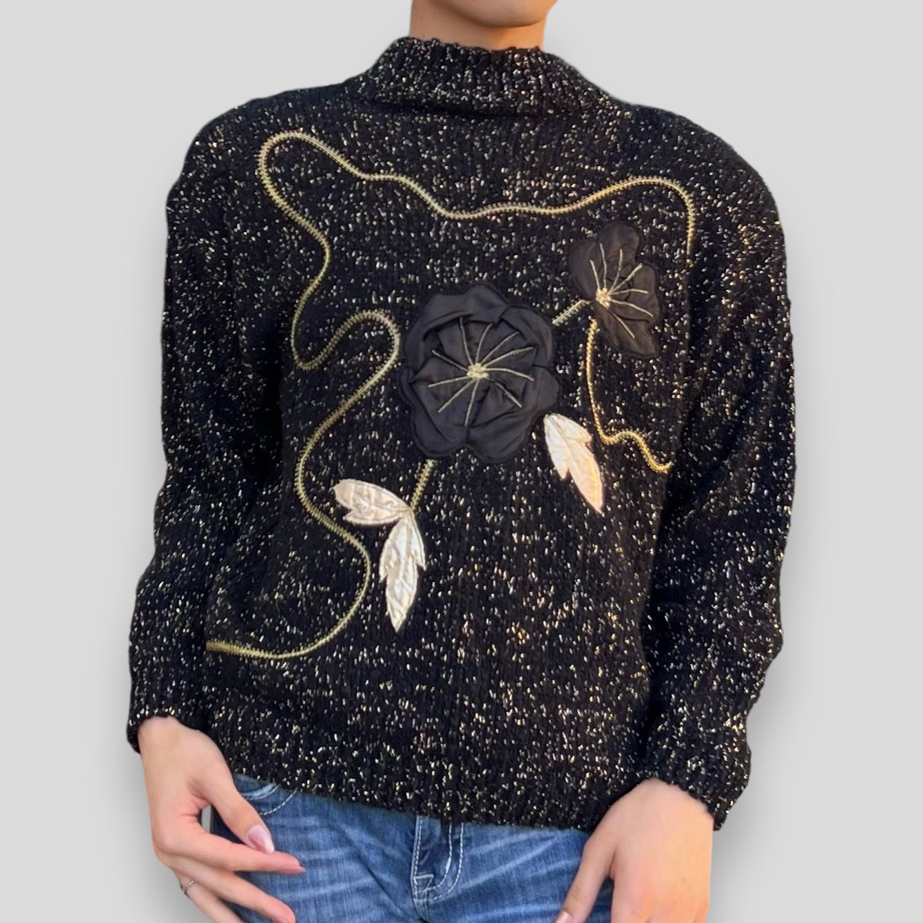 Vintage Shenanigans Floral Sweater