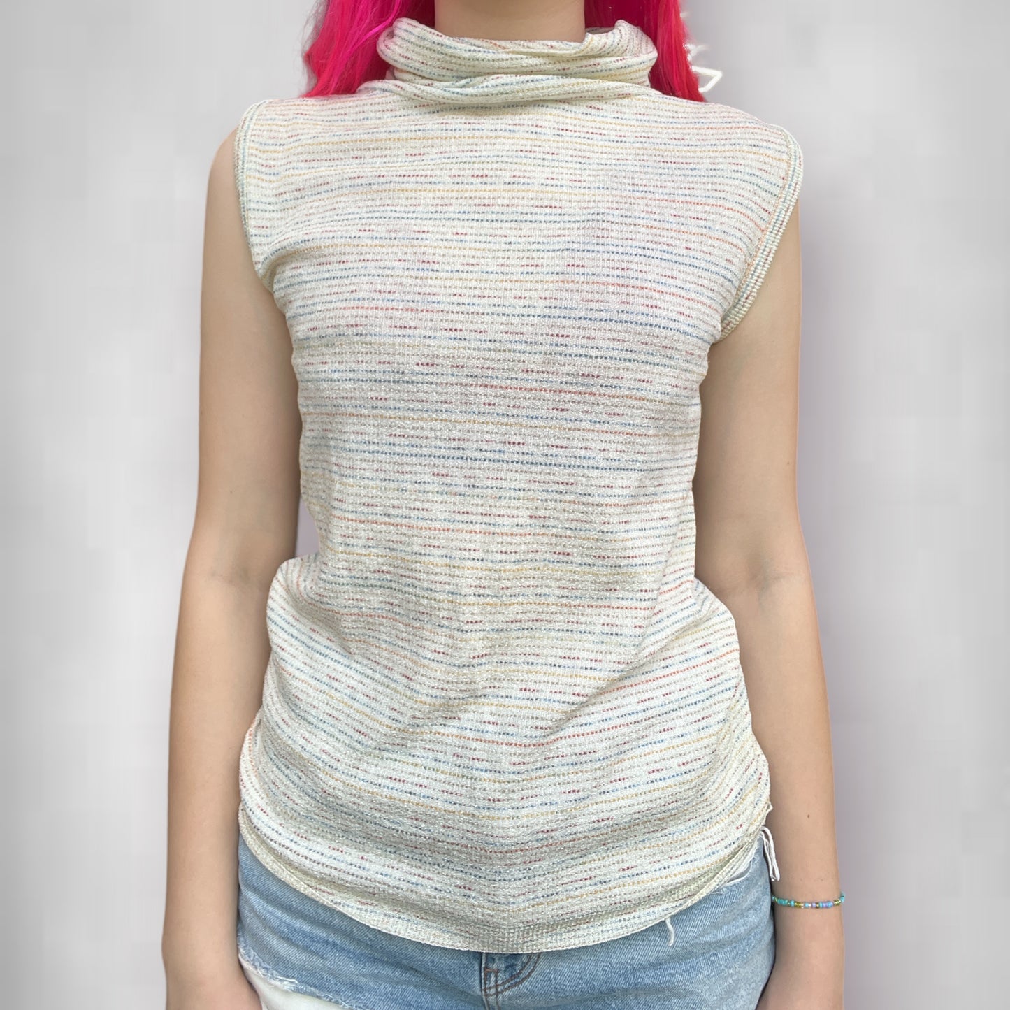 Vintage Sleeveless Turtleneck