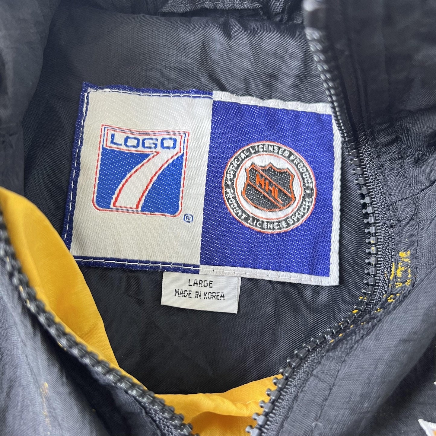 Vintage 90s Pittsburgh Penguins Logo 7 Jacket