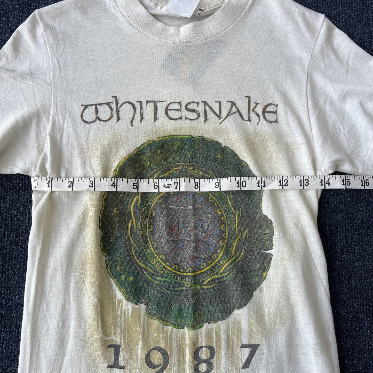 Vintage 1987 Whitesnake Tour Tee