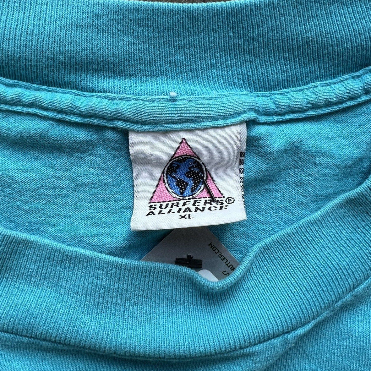 Vintage 90s Surfers Alliance Pocket Tee