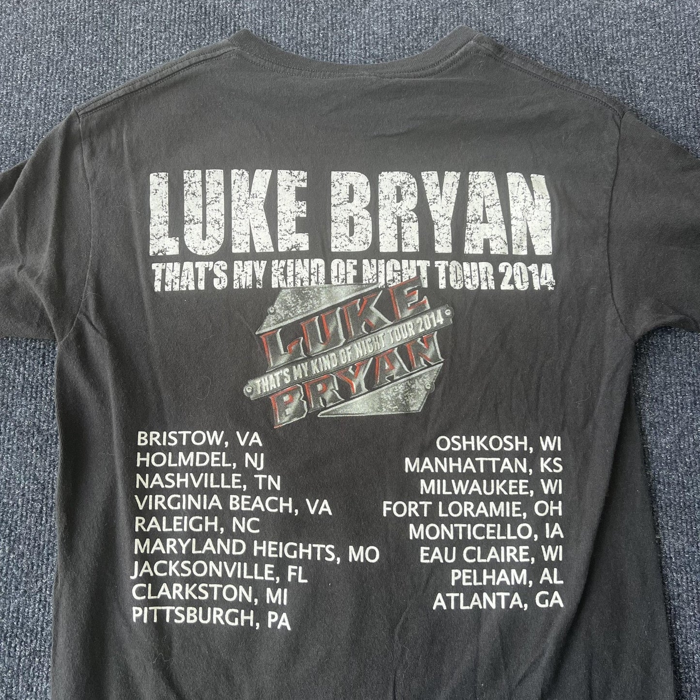 Luke Bryan 2014 Tour Band Tee