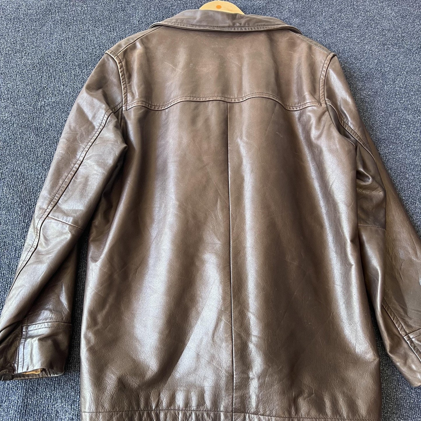 Y2K Gap Brown Leather Jacket