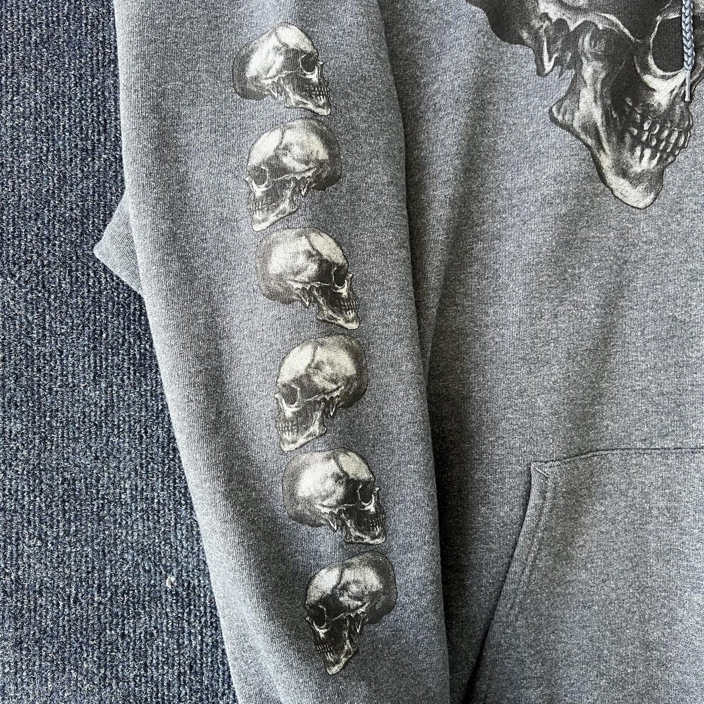 Sick Boy Skull Motorcycles Hoodie
