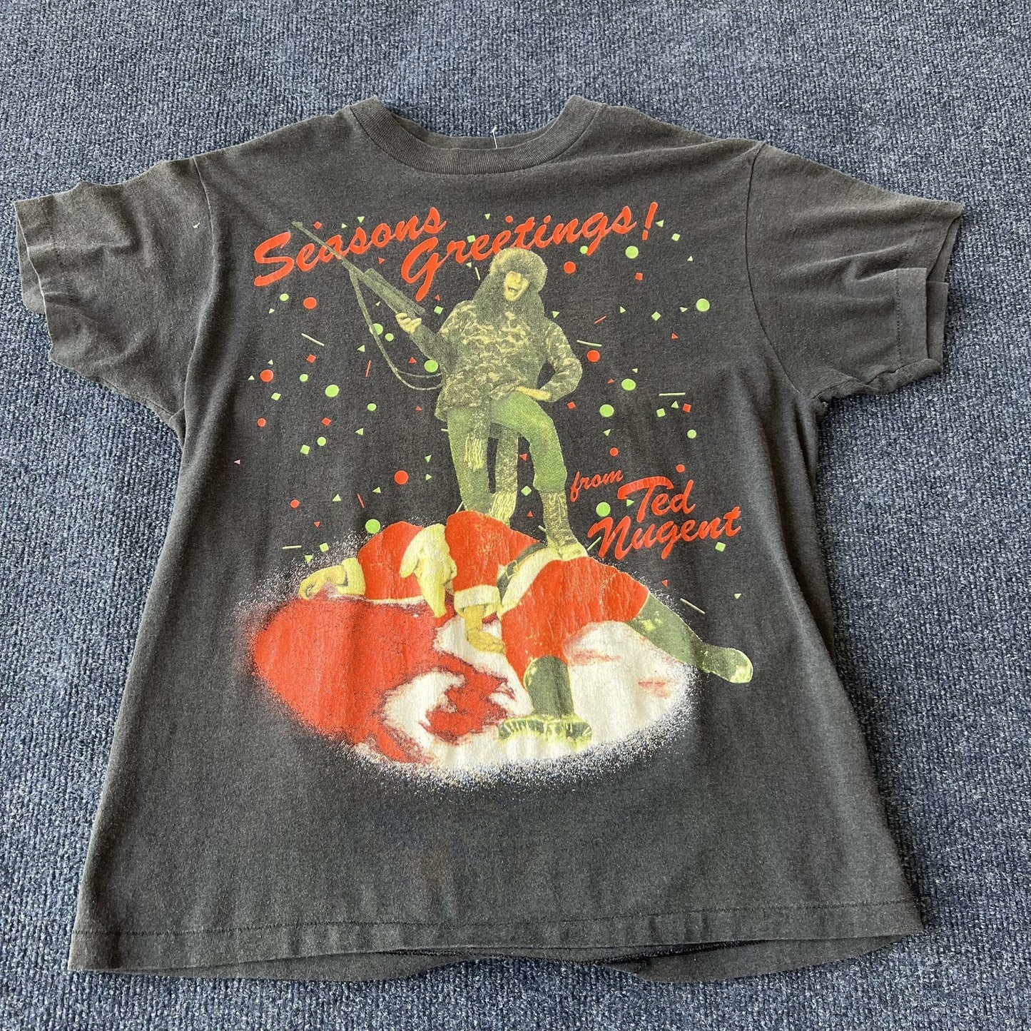 Vintage 90s Ted Nugent Whiplash Bash Tee
