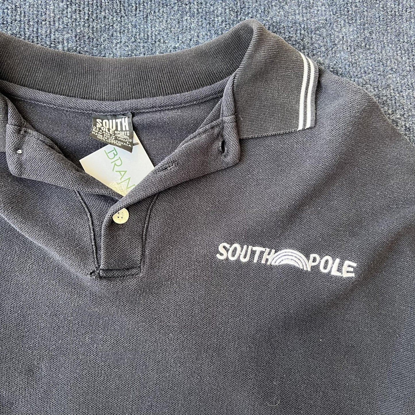 Y2K South Pole Collared Shirt