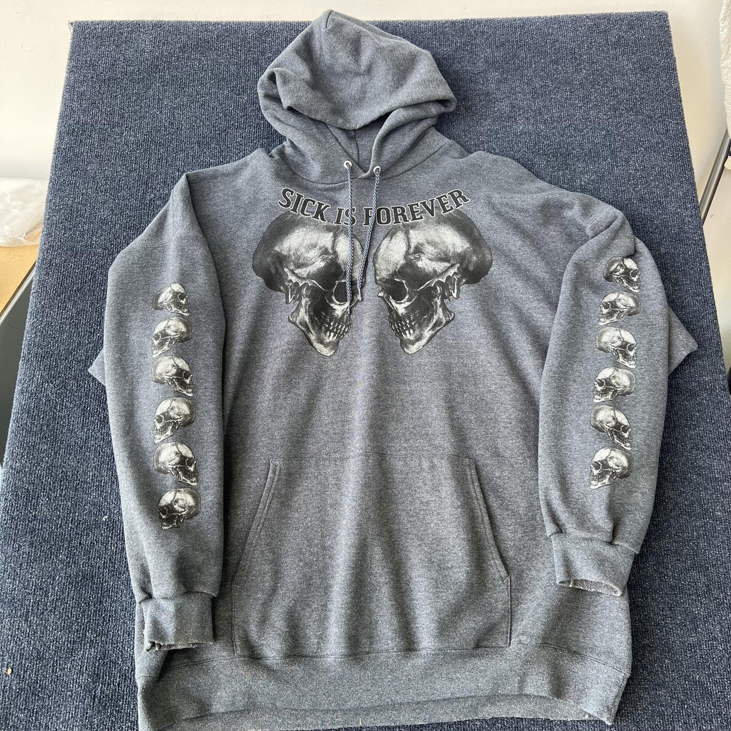 Sick Boy Skull Motorcycles Hoodie