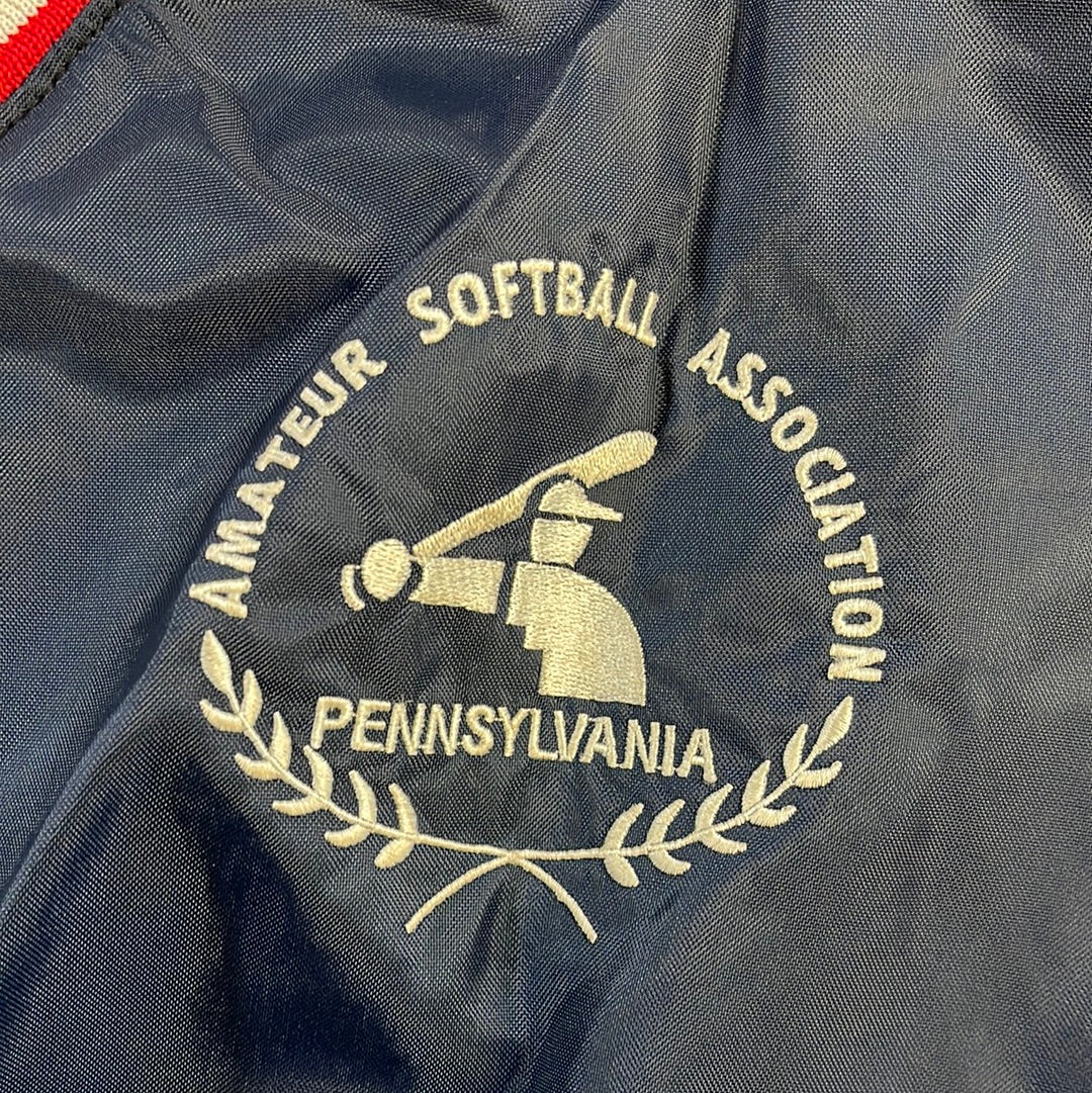 Vintage 2002 Amateur Softball Association Pullover