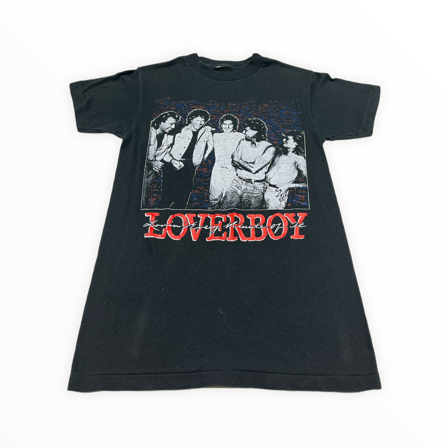 Vintage 1986 Loverboy Lovin’ Every Minute of It Tour Tee