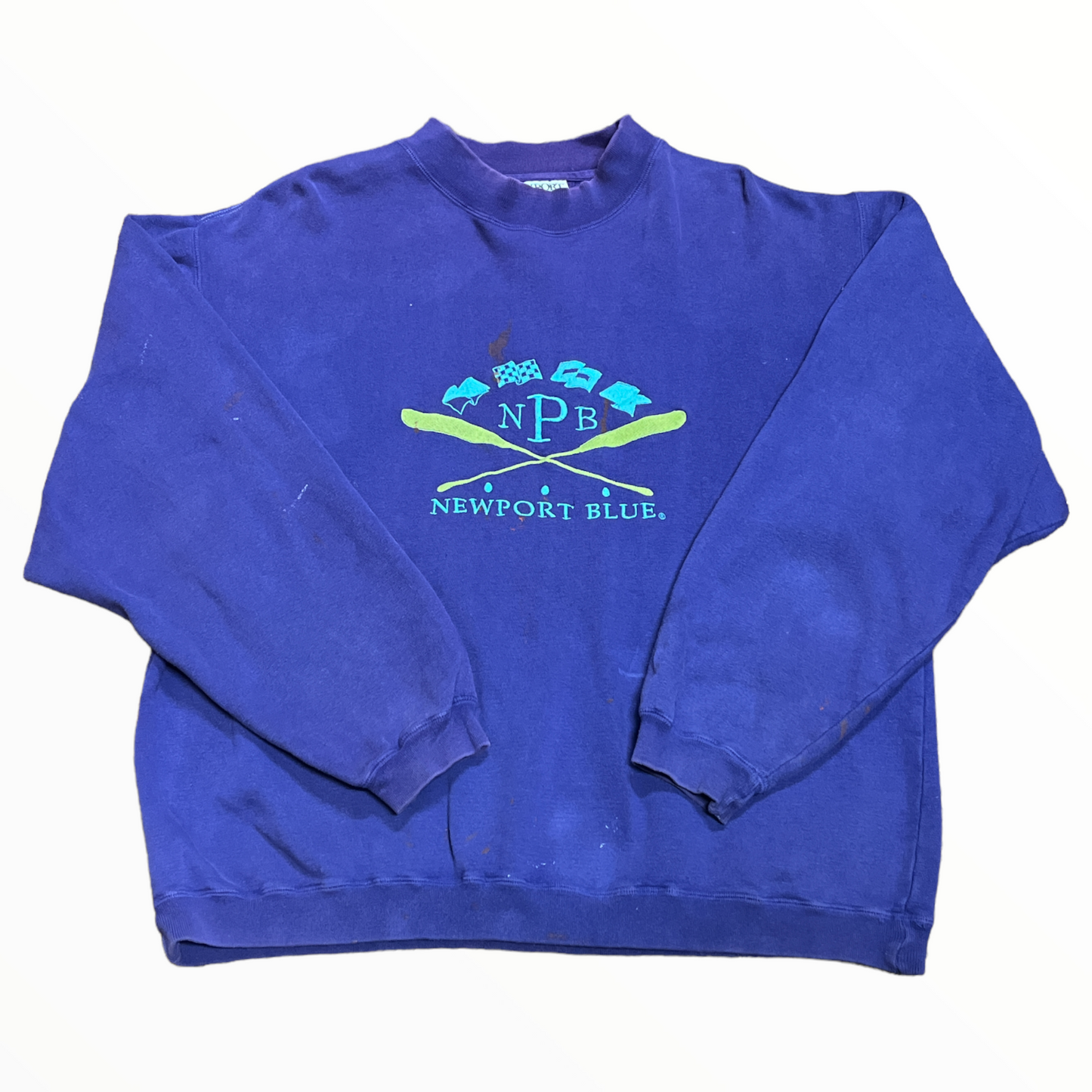 Newport Blue Crewneck