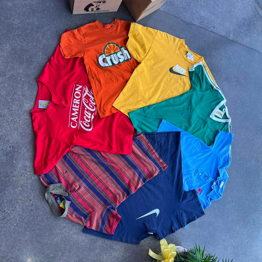 rainbow circle of tees