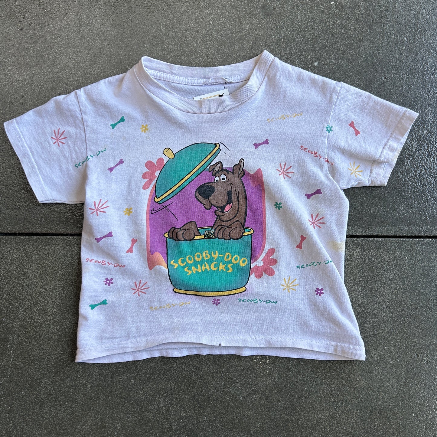 Vintage Scooby Doo Snacks Baby Tee