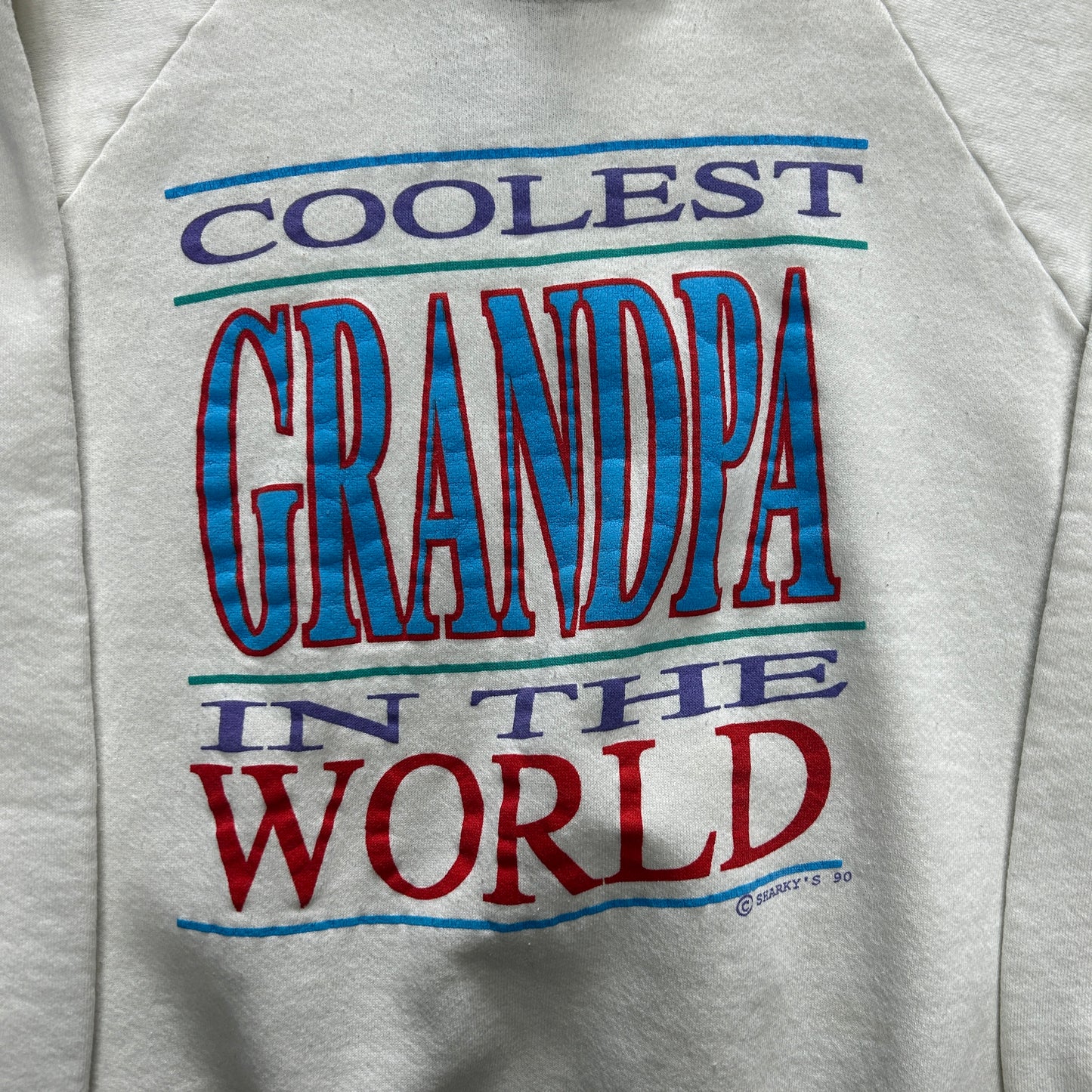 Vintage 90s Best Grandpa In The World Sweatshirt