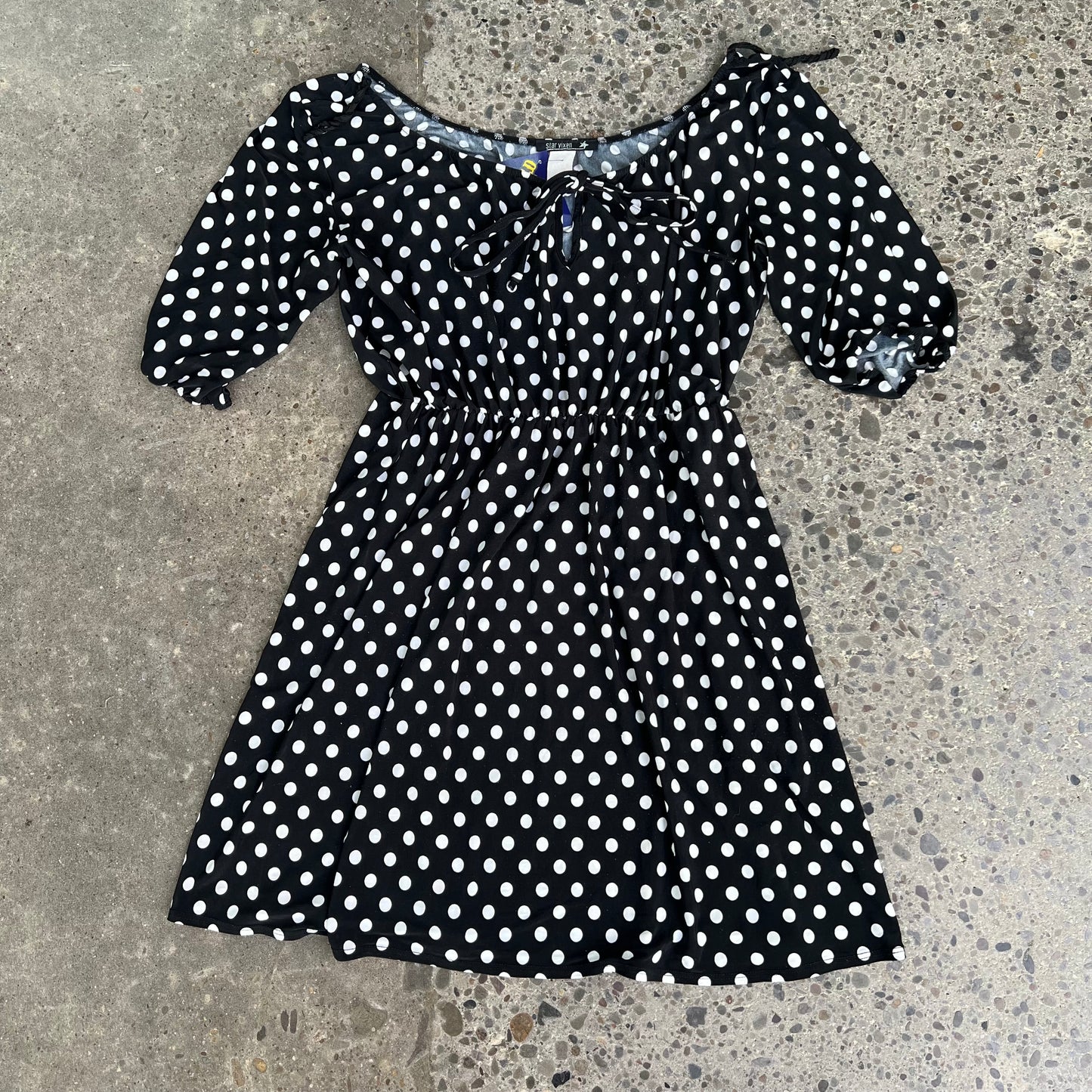 Vintage Star Vixen Polka Dot Dress