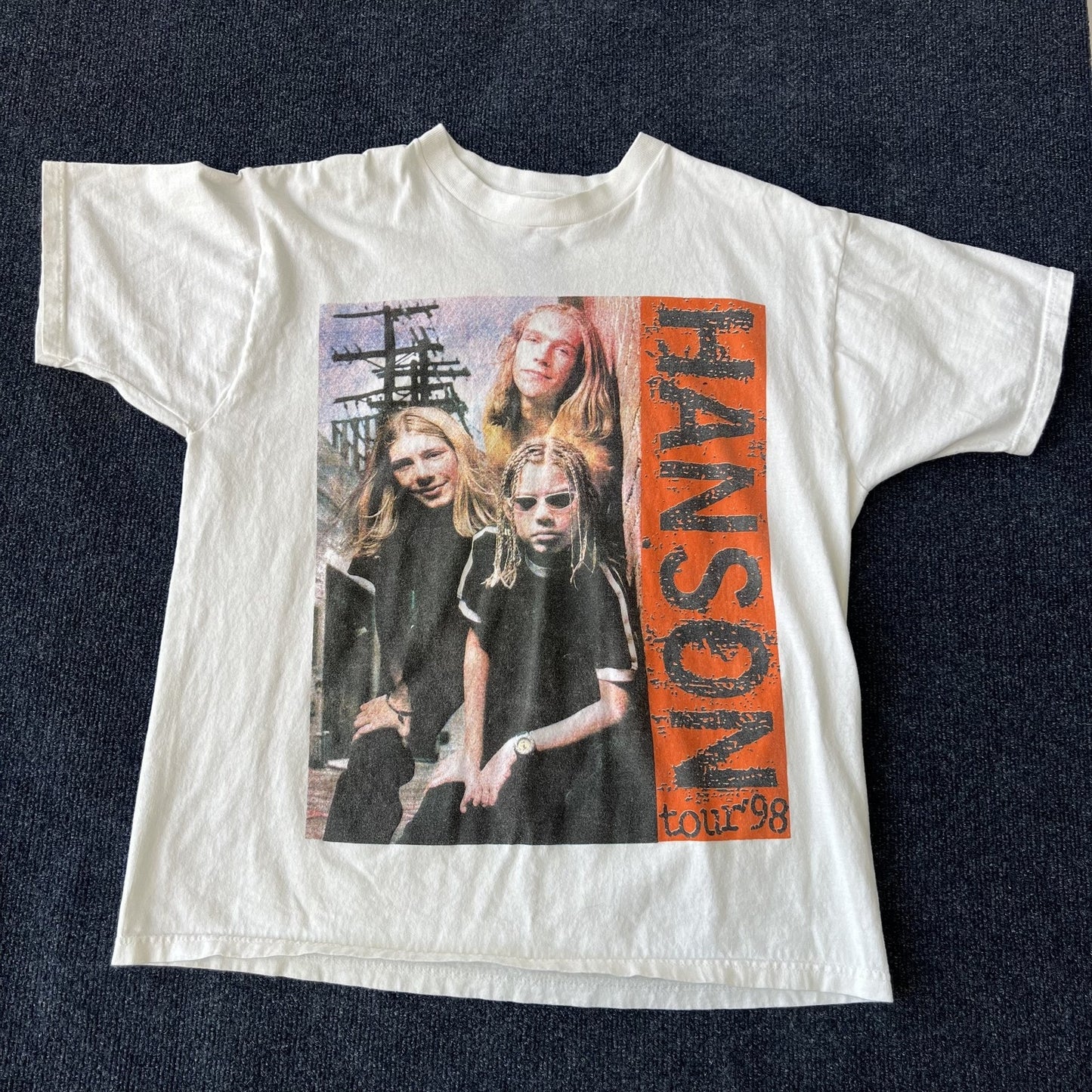 Vintage 1998 Hanson Tour Tee