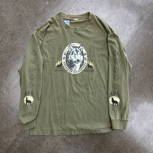 Vintage American Wilderness Wolf Tee