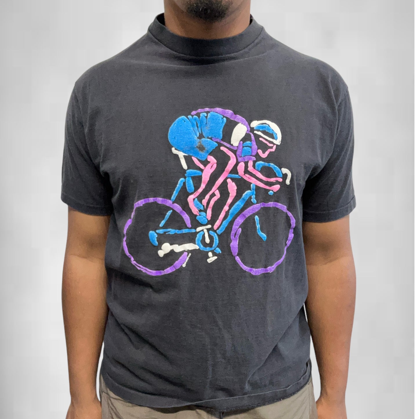 Vintage 90s Biking Tshirt