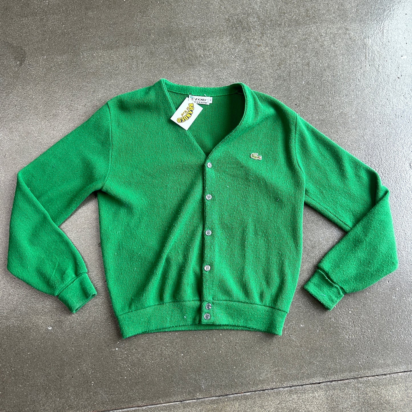 Vintage Lacoste Button Up Cradigan