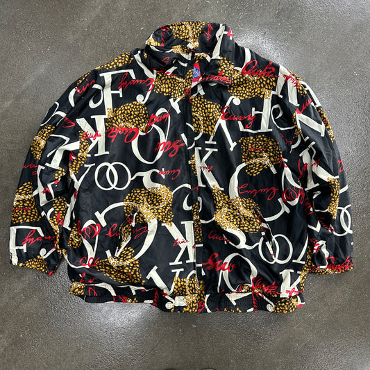 Vintage Active Studio Printed Windbreaker