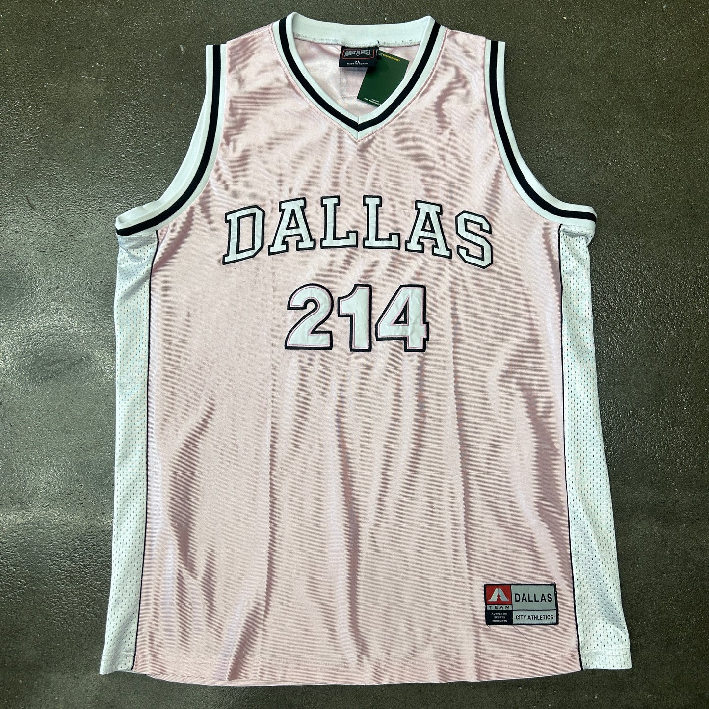 Dallas Basketball Pink Jersey