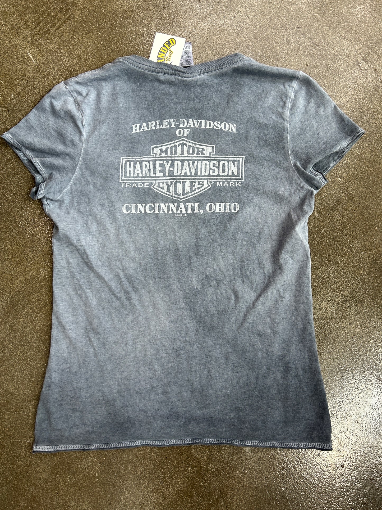 Harley Davidson Rhinestone Tshirt