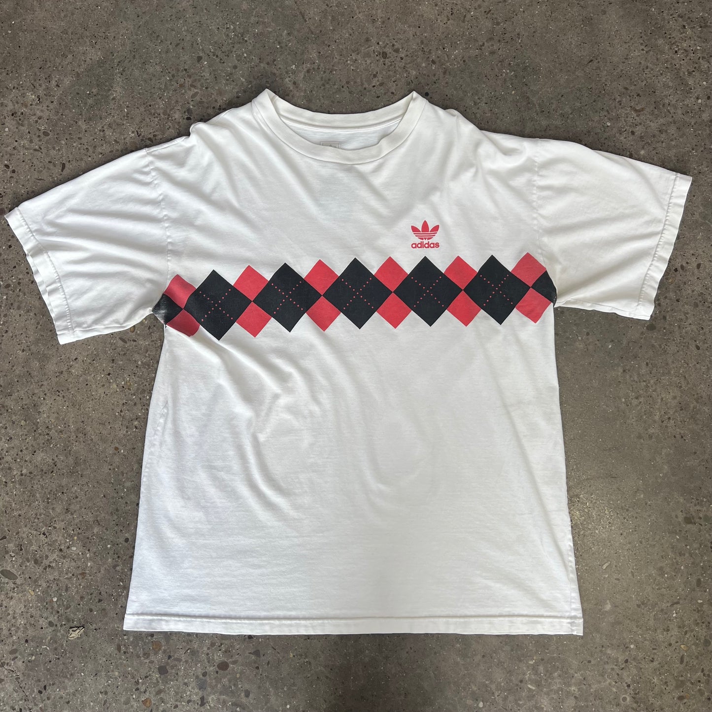 Vintage Adidas Argyle Tee