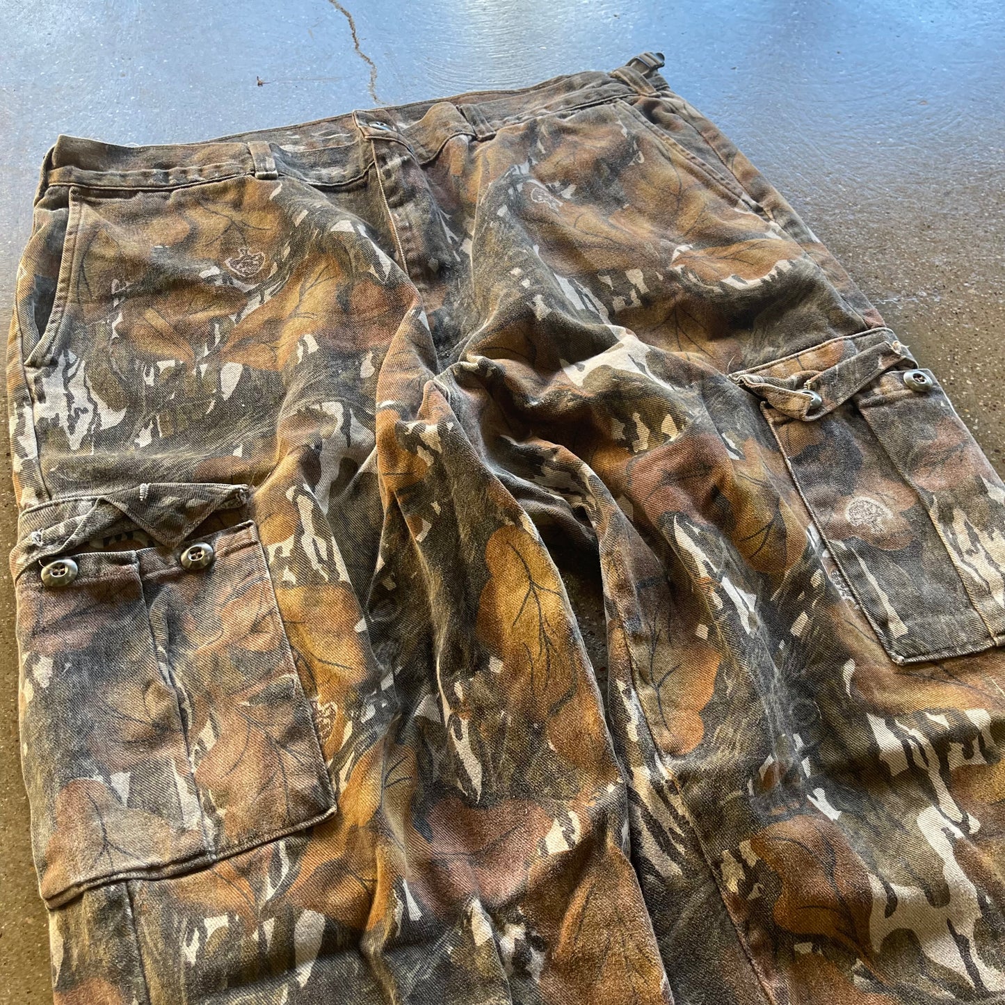 Vintage Mossy Oak Cargo Camo Pant