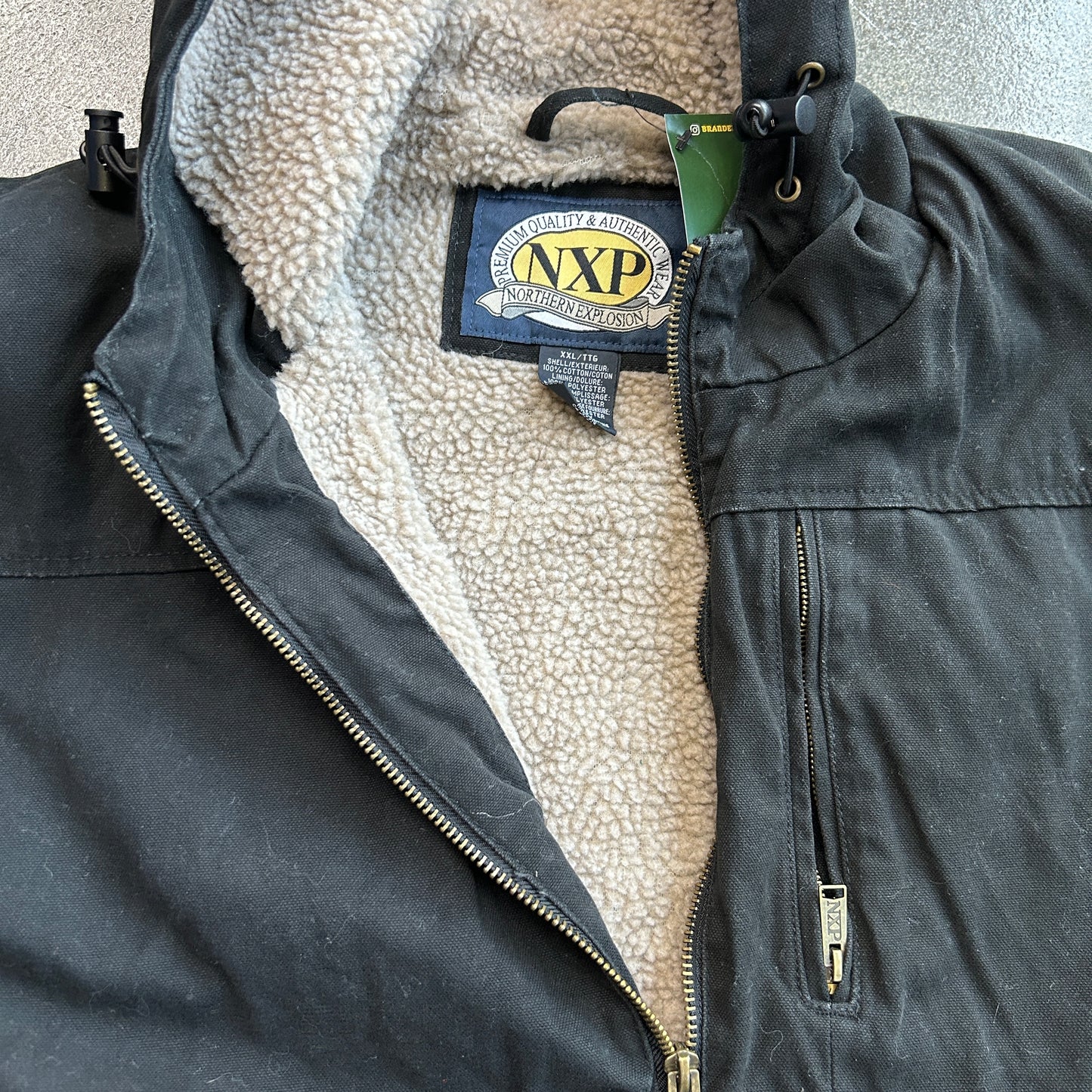 Vintage NXP Sherpa Lined Jacket