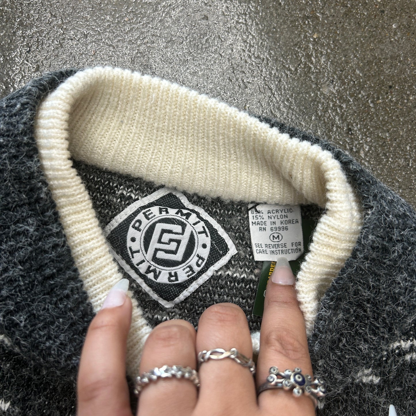 Vintage 80s Permit Sweater