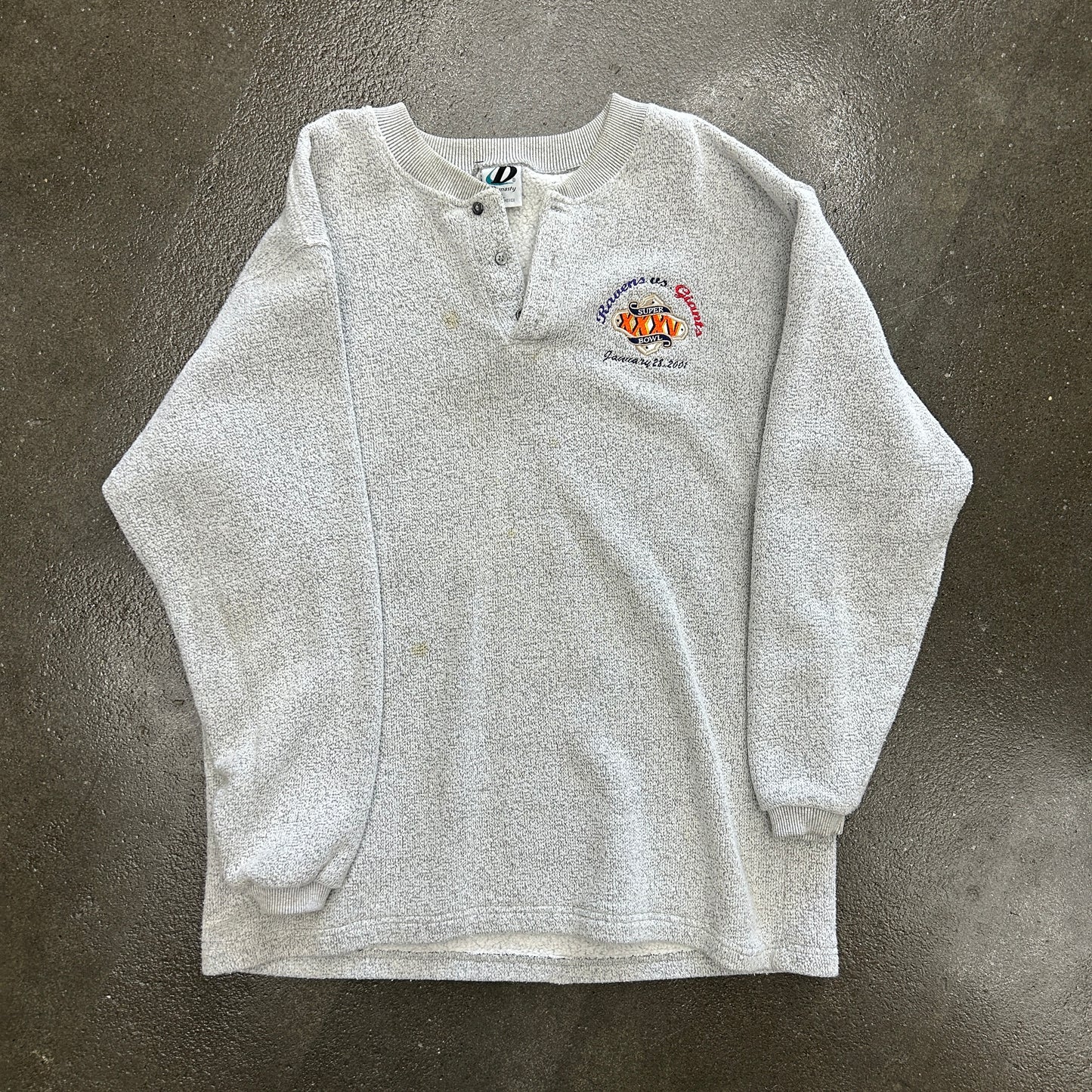 Vintage 2001 Super Bowl Crewneck