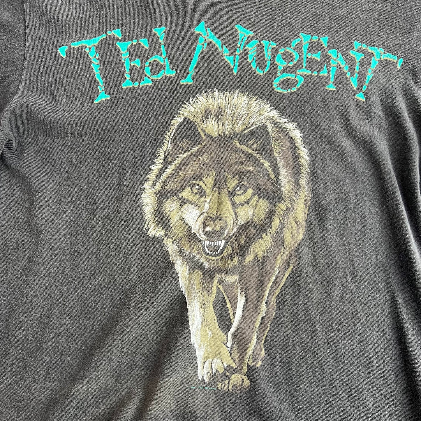 Vintage 1991 Ted Nugent Tour Tee