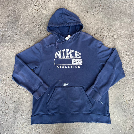 Vintage Nike Athletics Distressed Hoodie