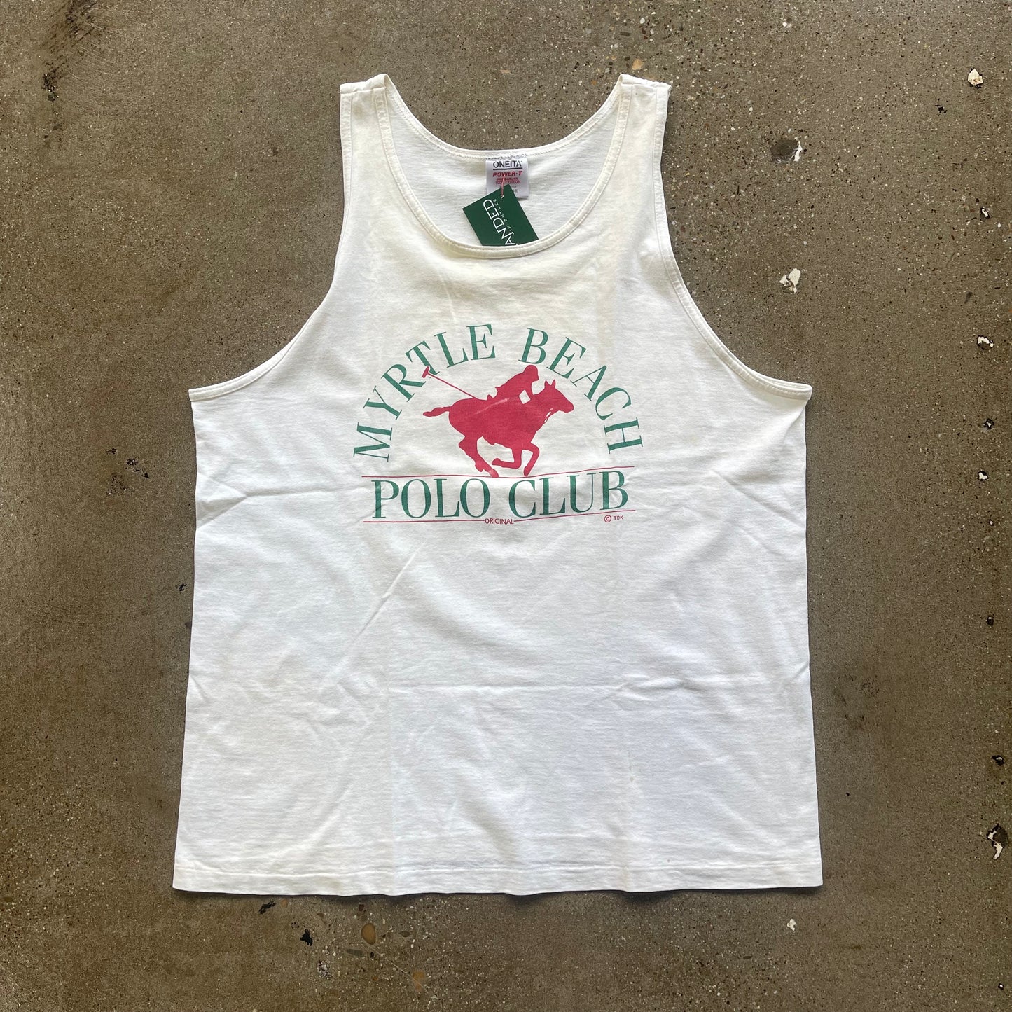 Vintage Myrtle Beach Polo Club Tank