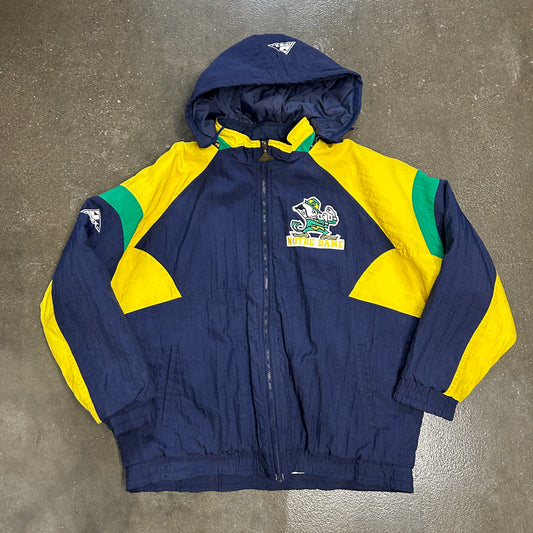 Vintage Notre Dame Fighting Irish Puffer Jacket