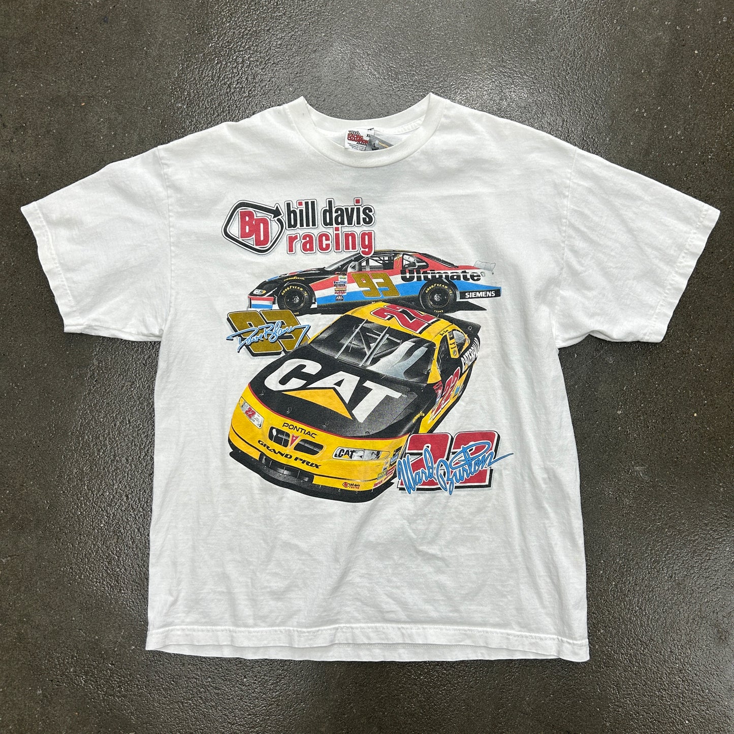 Vintage Bill Davis Racing Ward Burton Racing Tee
