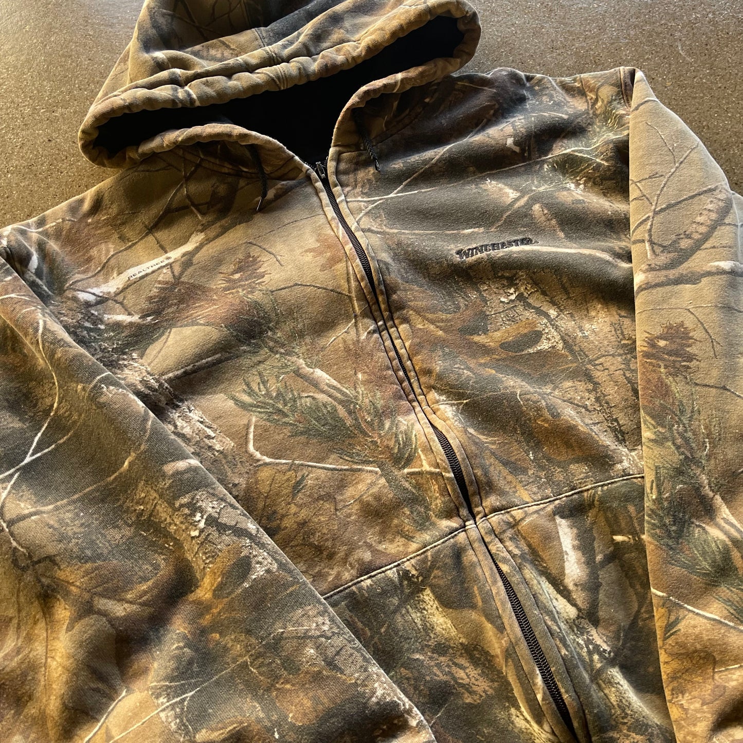 Vintage Winchester Reversible Camo Hoodie