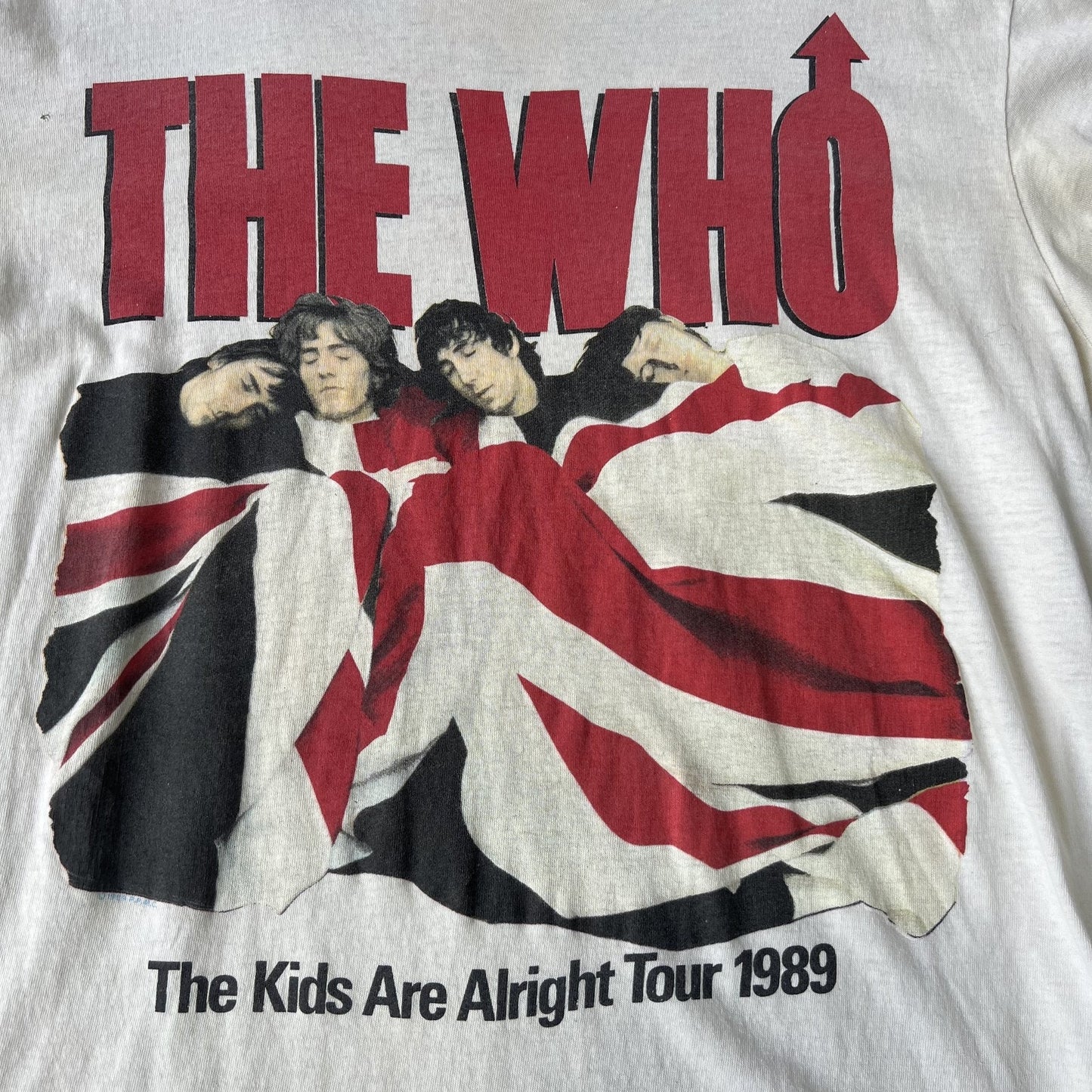Vintage 1989 The Who Kids Are Alright Tour Tee
