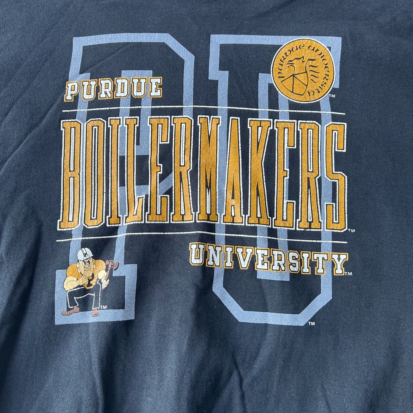 Vintage 90s Purdue Boilermakers Heavyweight Crewneck