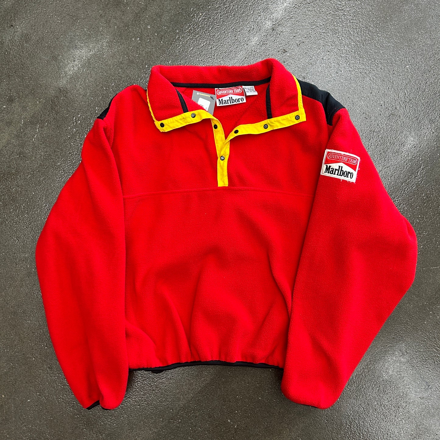 Vintage 90s Marlboro Racing Fleece Sweatshirt