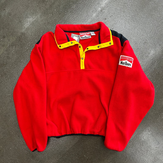 Vintage 90s Marlboro Racing Fleece Sweatshirt