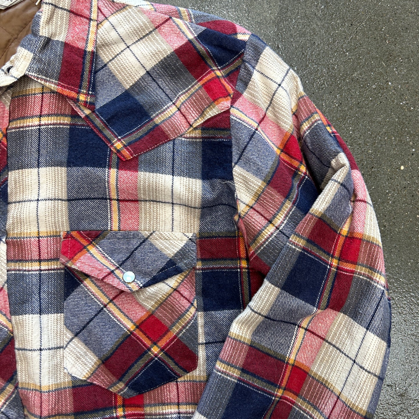 Vintage Timber Run Quilted Flannel