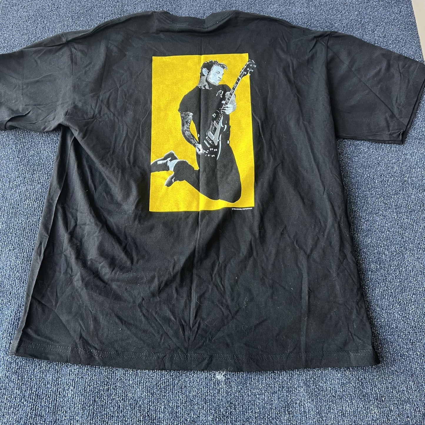 Vintage Social Distortion Somewhere Between Heaven Hell Band Tee