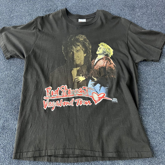 Vintage 90s Rod Stewart Vagabond Heart Tour Tee