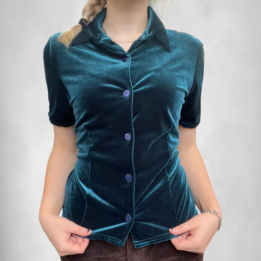 Vintage Kathie Lee Velvet Tee