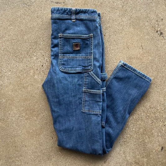 Vintage Carhartt Double Knee Carpenter Denim 30x29